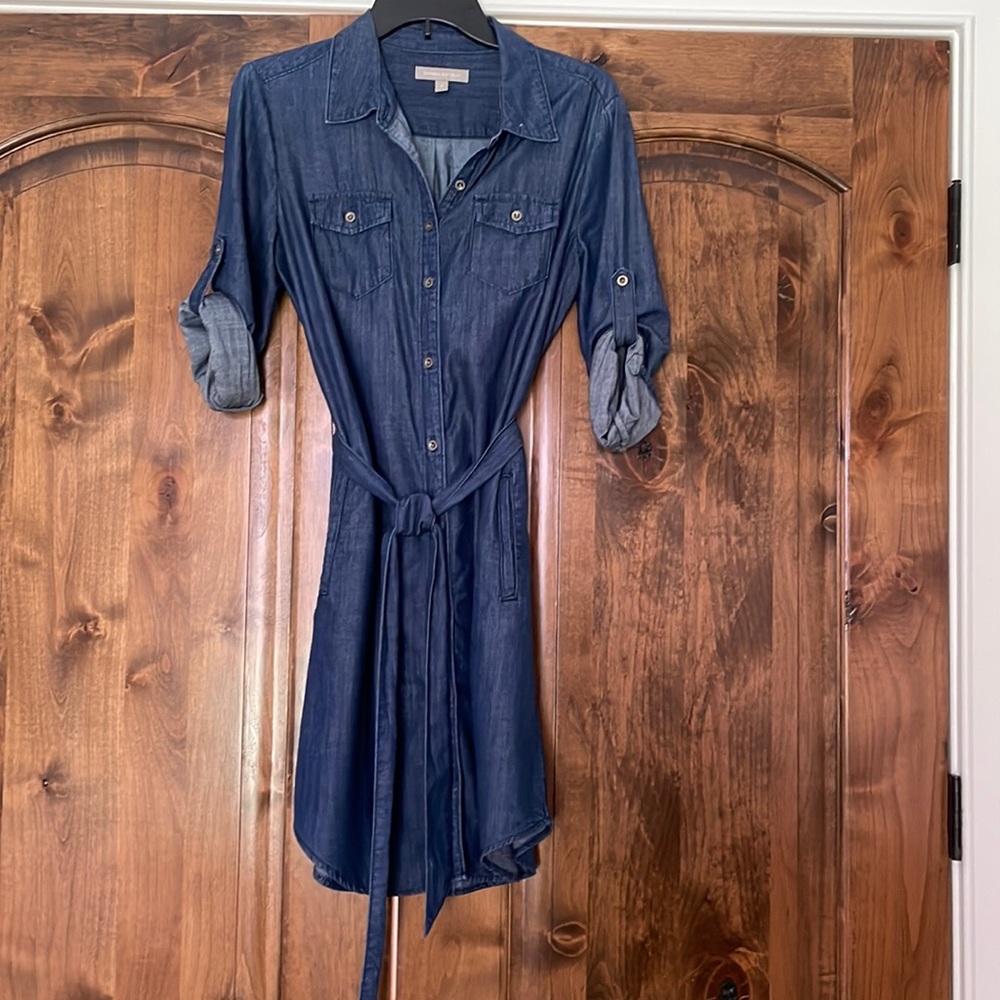 Banana Republic denim shirt dress